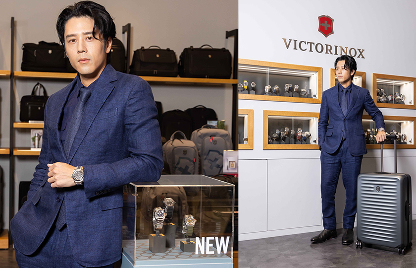 优质男神-胡宇威演绎VICTORINOX全新系列腕錶～面对无限挑战分享驾驭时间的哲学