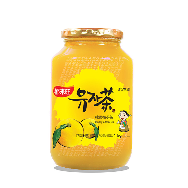 【免運】宗家府都來旺蜂蜜柚子茶/蜂蜜水蜜桃烏龍茶/蜂蜜百香果芒果茶 1公斤任3件