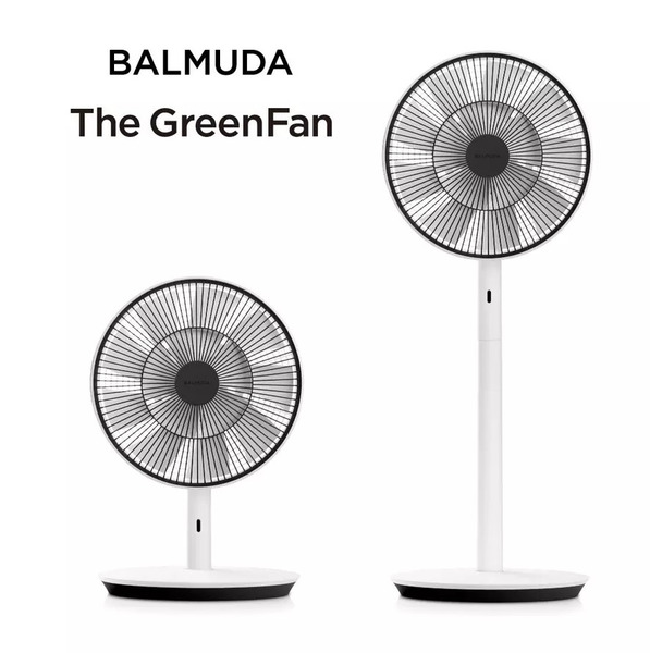 【BALMUDA 百慕达】The GreenFan 12吋DC直流电风扇-白x黑(EGF-1800-WK)