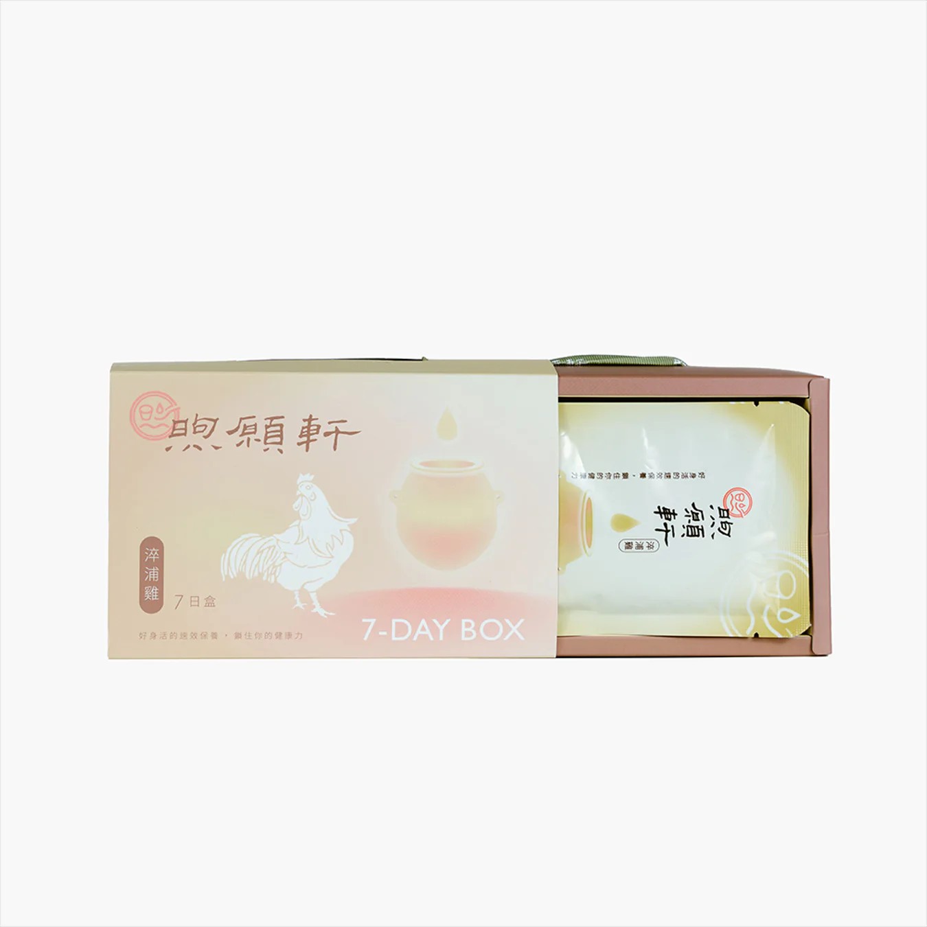 【煦願軒】淬浦雞原味常溫7日組 (原味滴雞精)