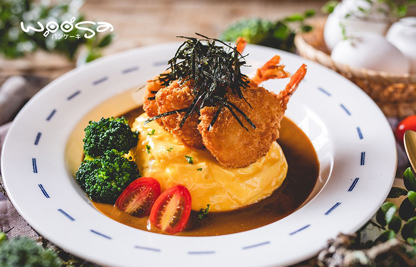 黄金炸虾咖哩饭