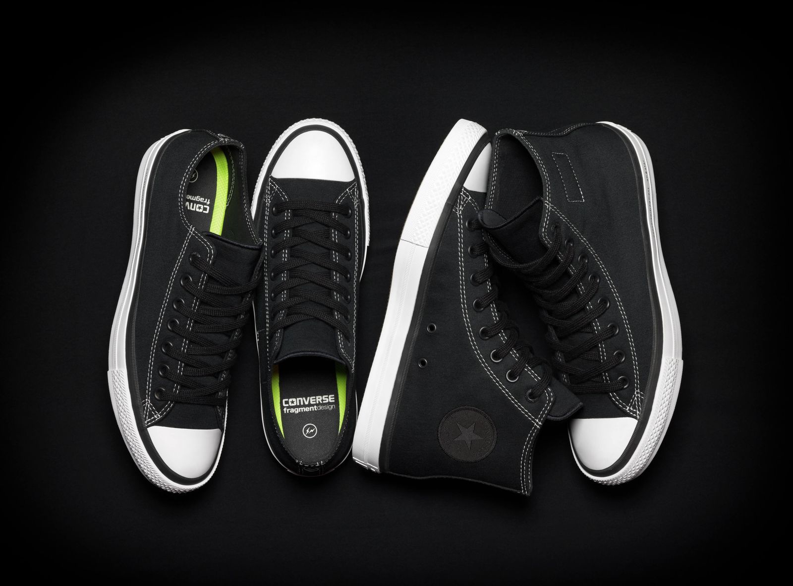 CONVERSE攜手fragment design推出Chuck Taylor All Star鞋款特別版購物GQ瀟灑男人網