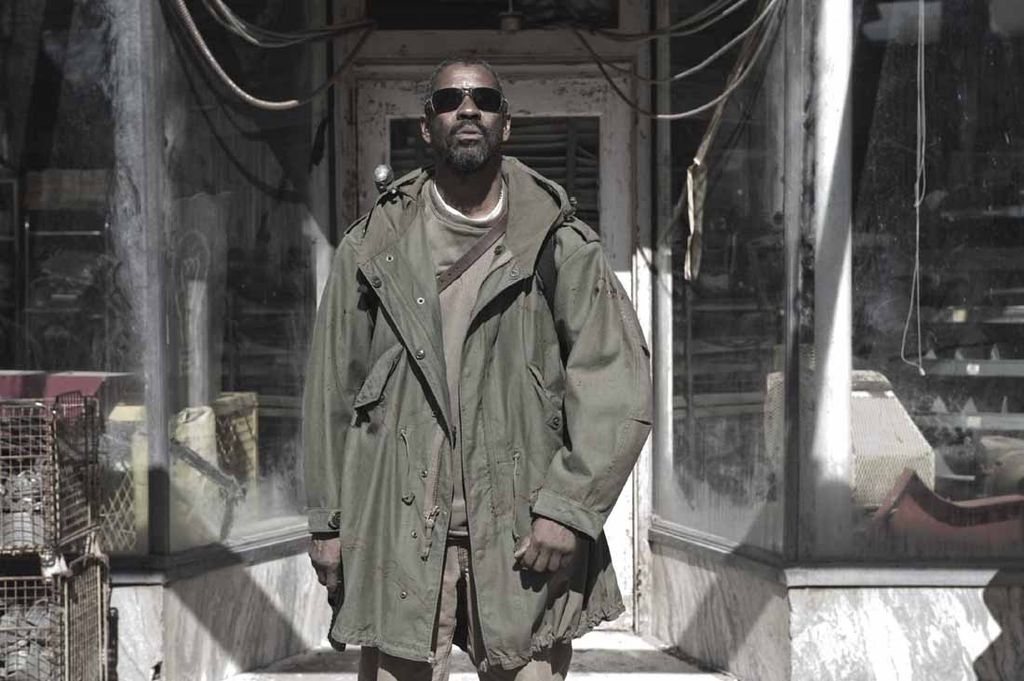 DENZEL WASHINGTON as Eli in Alcon Entertainments action adventure film “The Book Of Eli” a Warner Bros. Pictures...