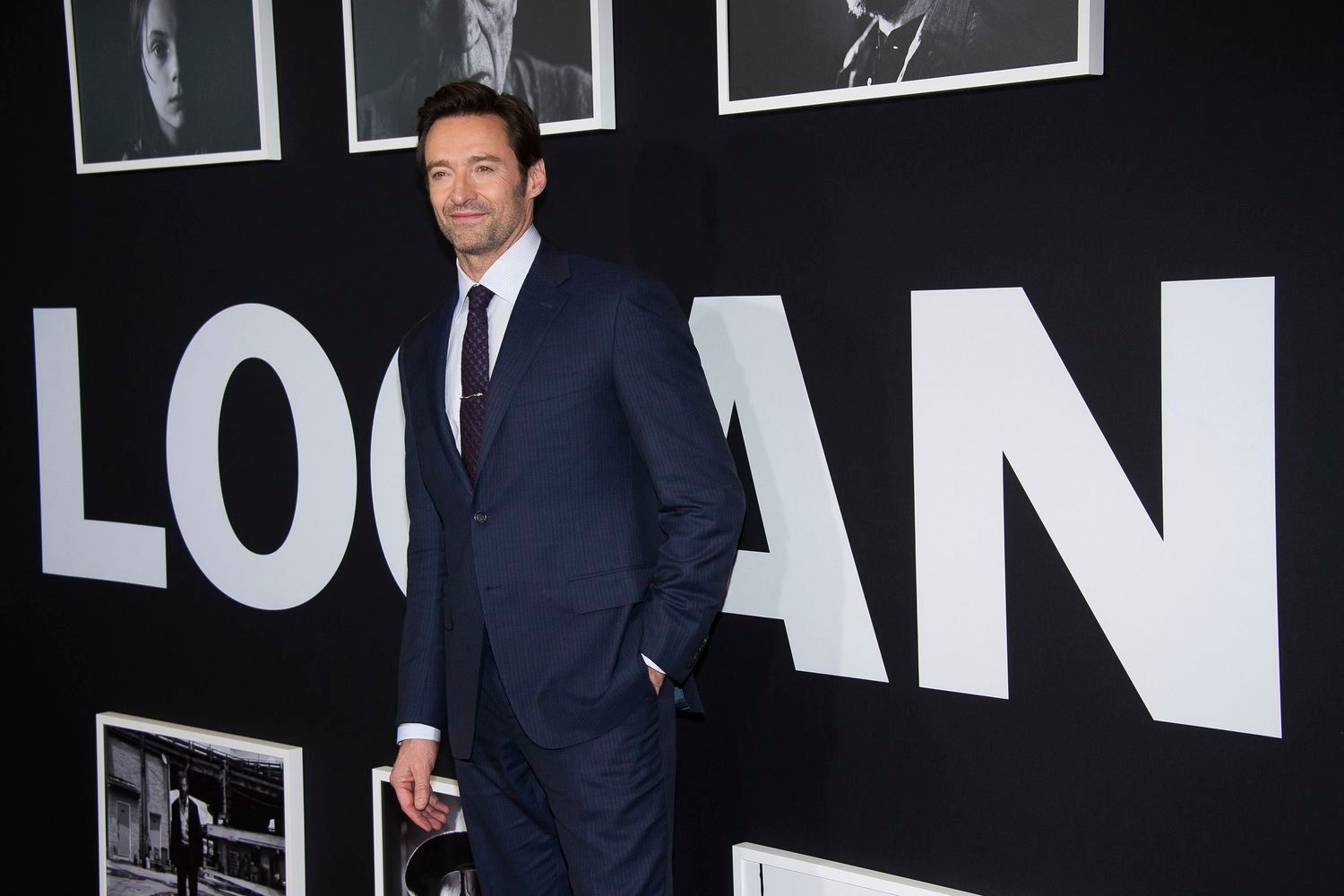 Hugh Jackman attends a screening of Logan at Jazz at Lincoln Center's Frederick P. Rose Hall on Friday Feb. 24 2017 in...