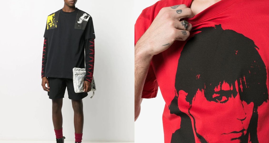 【GQ Shopping Guide】釋放你的嘻哈叛逆因子！精選 6 件「Face Print 人像 T 恤」，Raf Simons、OffWhite最低半價入手！