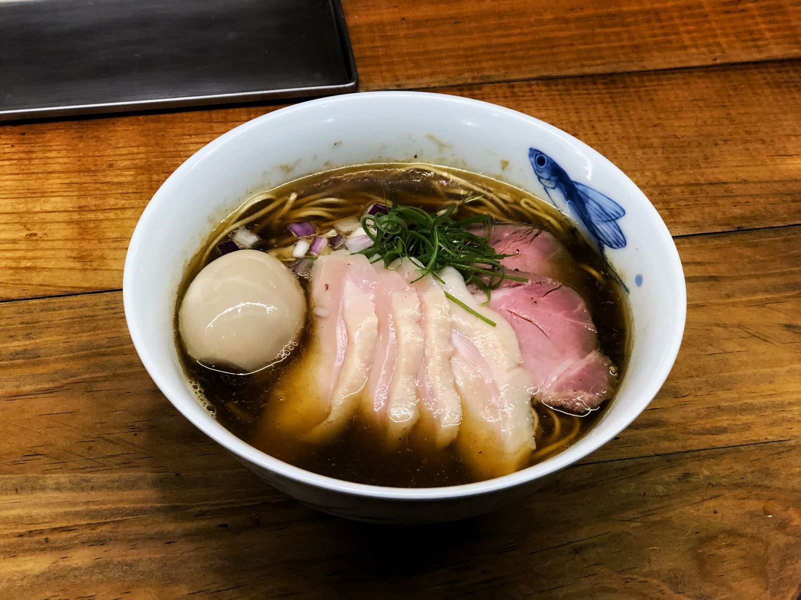 清湯煮干醬油叉燒拉麵＋溏心蛋