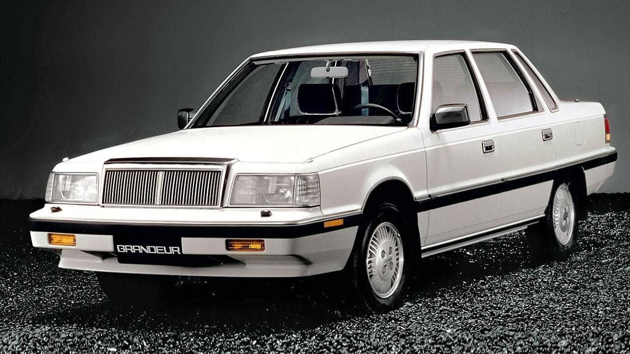 韓國首款「復古概念」車！現代推出電動車Grandeur Restomod主打純方正車體