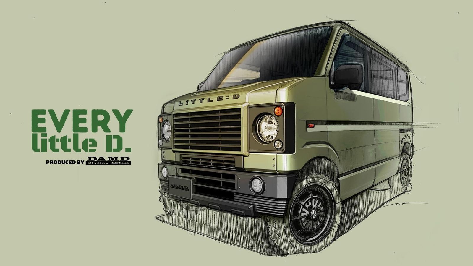 「迷你版」 Land Rover？日本改裝廠 DAMD 提供 Suzuki Every 特殊組件，一秒變身 Defender