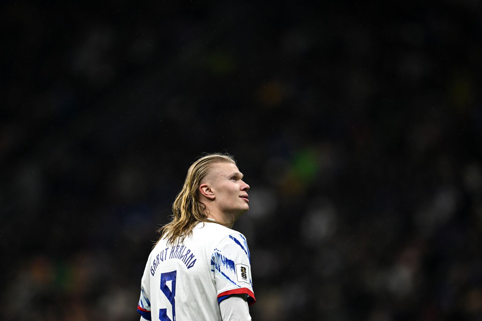MILAN ITALY  NOVEMBER 16 Erling Haaland of Norway celebrates his goal during the FIFA World Cup 2026 qualifier match...