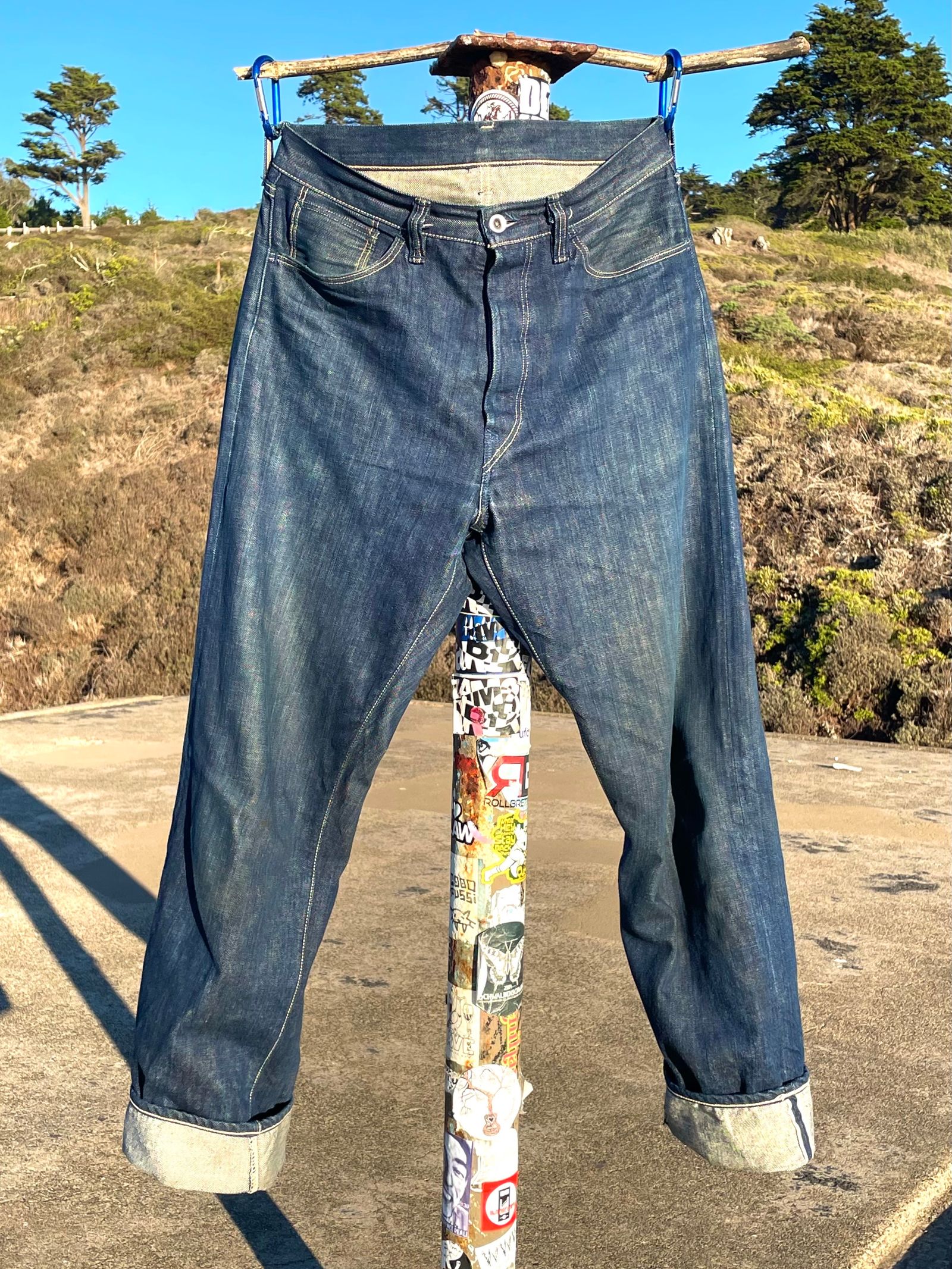 Image may contain Clothing Jeans and Pants