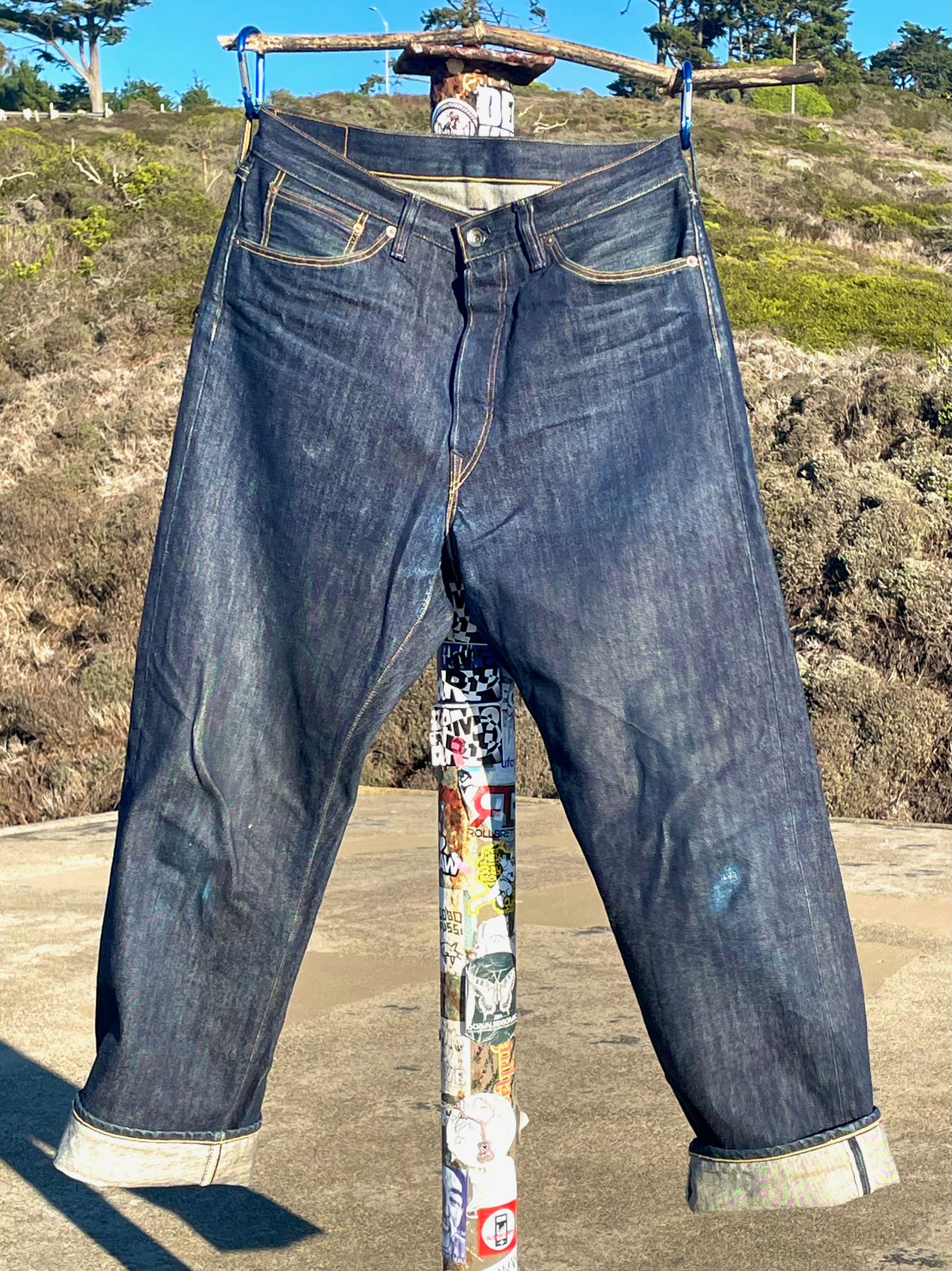 Image may contain Clothing Jeans and Pants