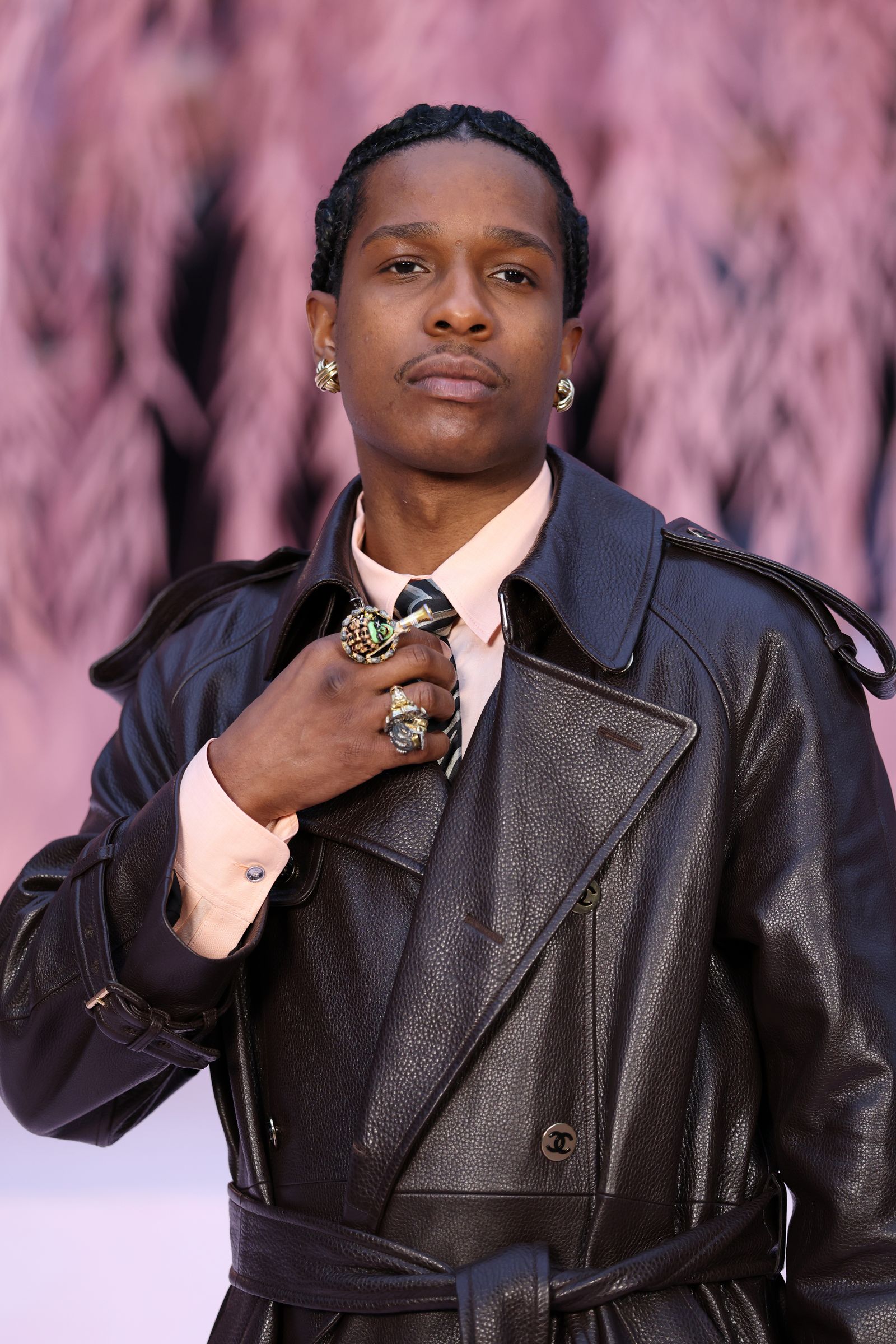PARIS FRANCE  JANUARY 27  AAP Rocky attends the Chanel Haute Couture Week SpringSummer 2026 show as part of Paris...