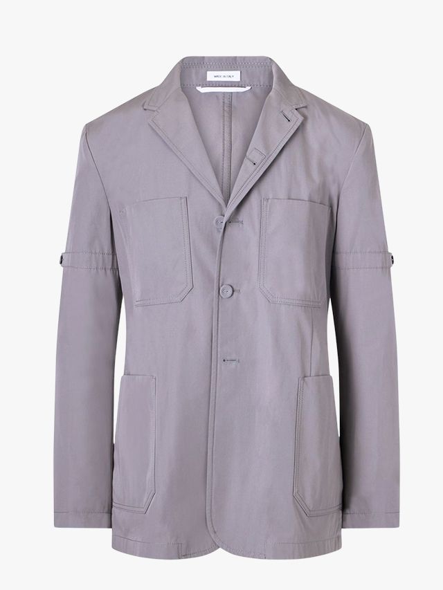 Image may contain Clothing Coat Jacket Blazer Long Sleeve and Sleeve