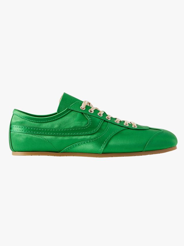 Image may contain Clothing Footwear Shoe Suede and Sneaker