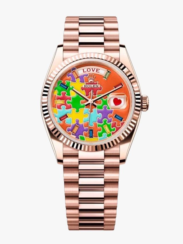 Image may contain Wristwatch Arm Body Part and Person