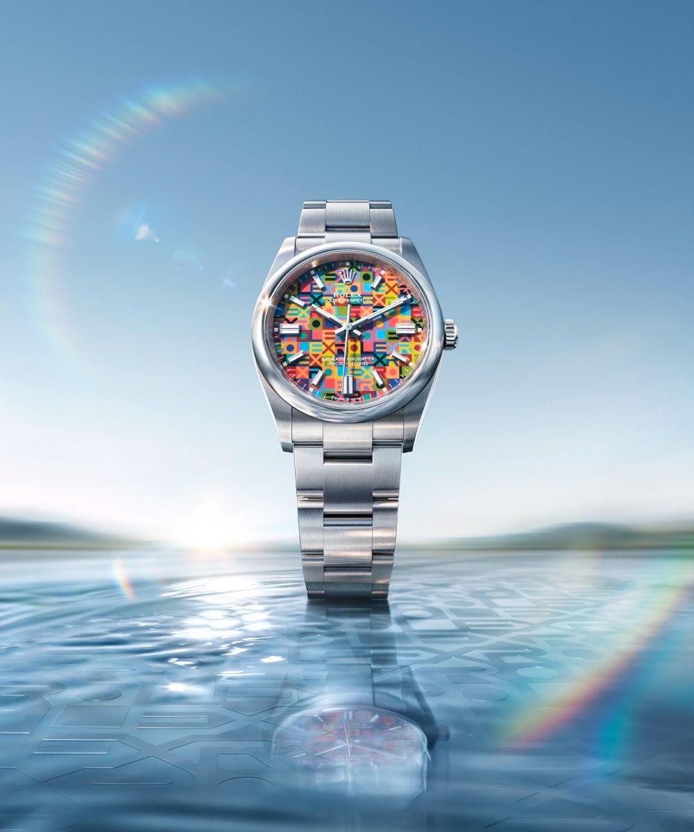Image may contain Wristwatch Arm Body Part and Person