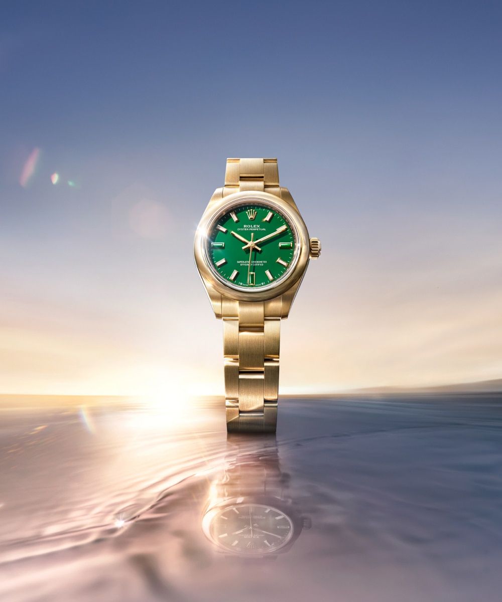 Image may contain Wristwatch Arm Body Part and Person
