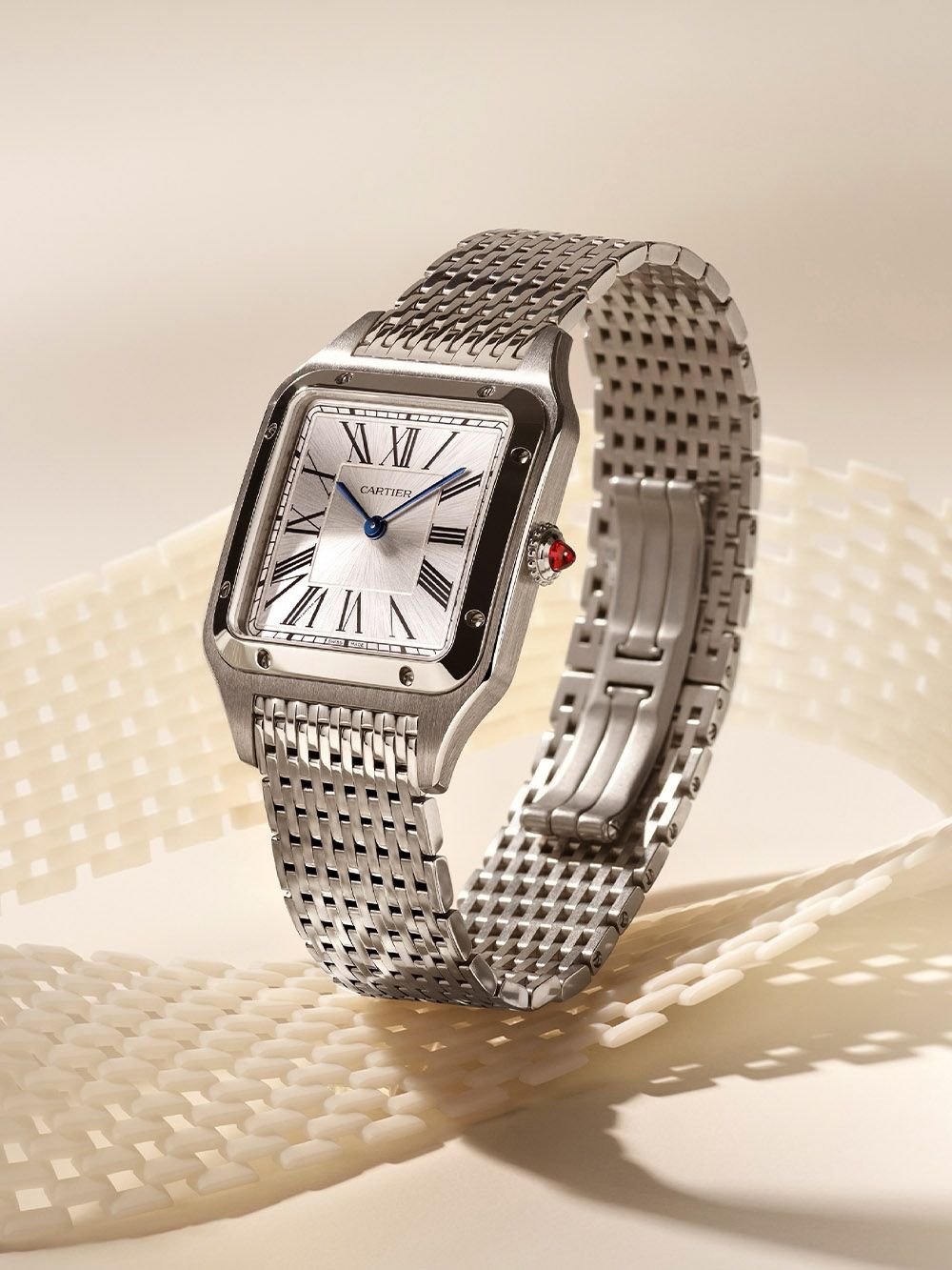 Image may contain Wristwatch Arm Body Part and Person