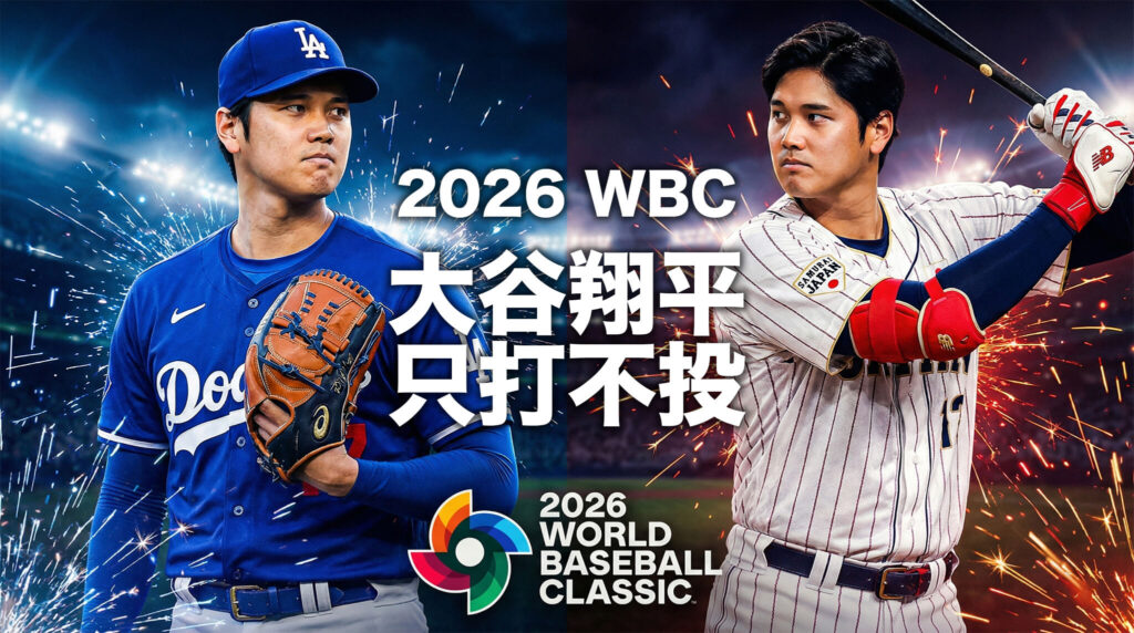 2026 WBC 大谷翔平只打不投